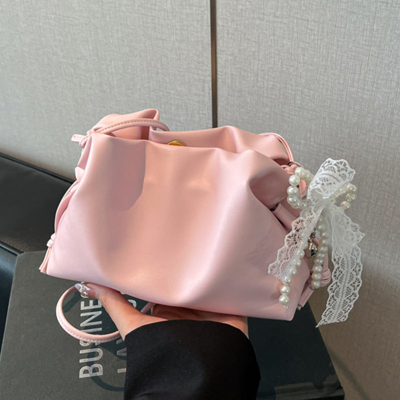 Minimalist Knotted Handheld Satchel
