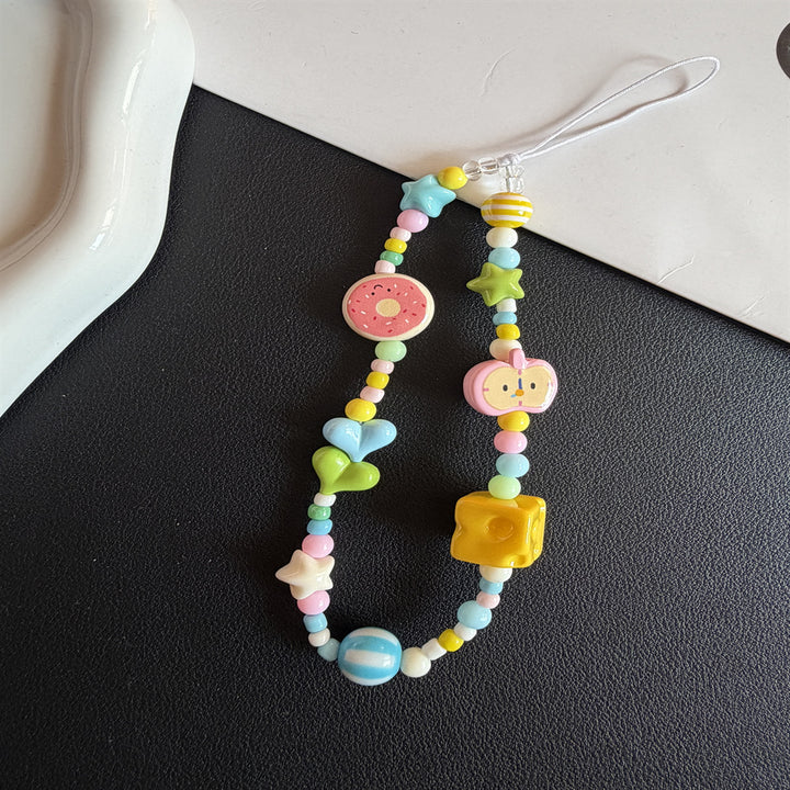 Playful Themed Beaded Eyewear Holder Kalsten