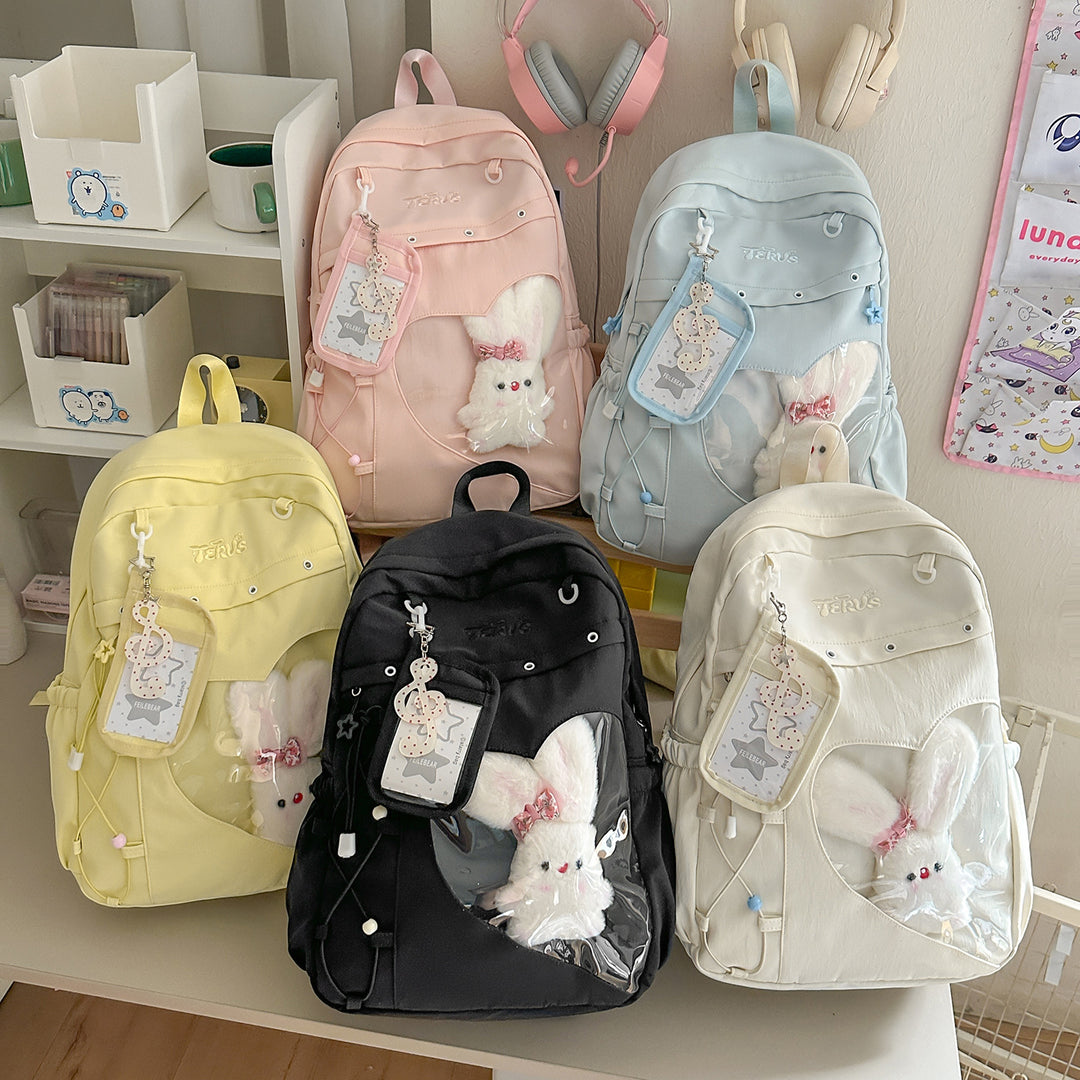 Cute Character-Themed Transparent Backpack Kalsten