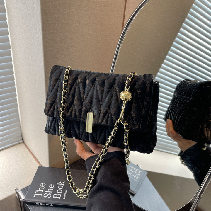 Quilted Chain-Strap Handbag Kalsten