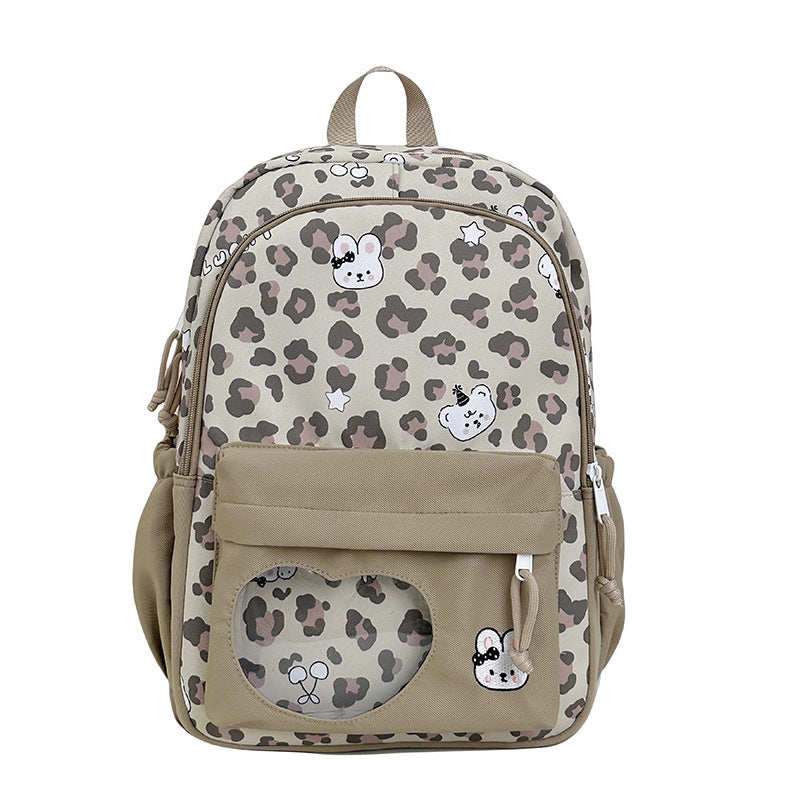 Backpack with Creative Music and Animal Motif Kalsten