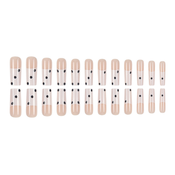 Chic Polka Dot Acrylic Press-On Nails Kalsten