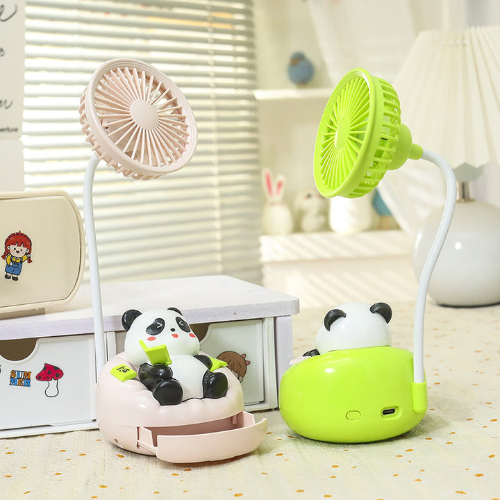 Ladies Portable Mini Fan in Cute Panda Design Kalsten