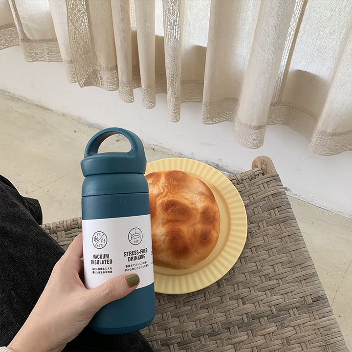 Women Insulated Water Bottle with Ergonomic Carry Handle Kalsten