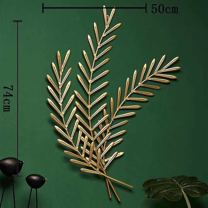 Decorative Metal Leaf Wall Art Kalsten