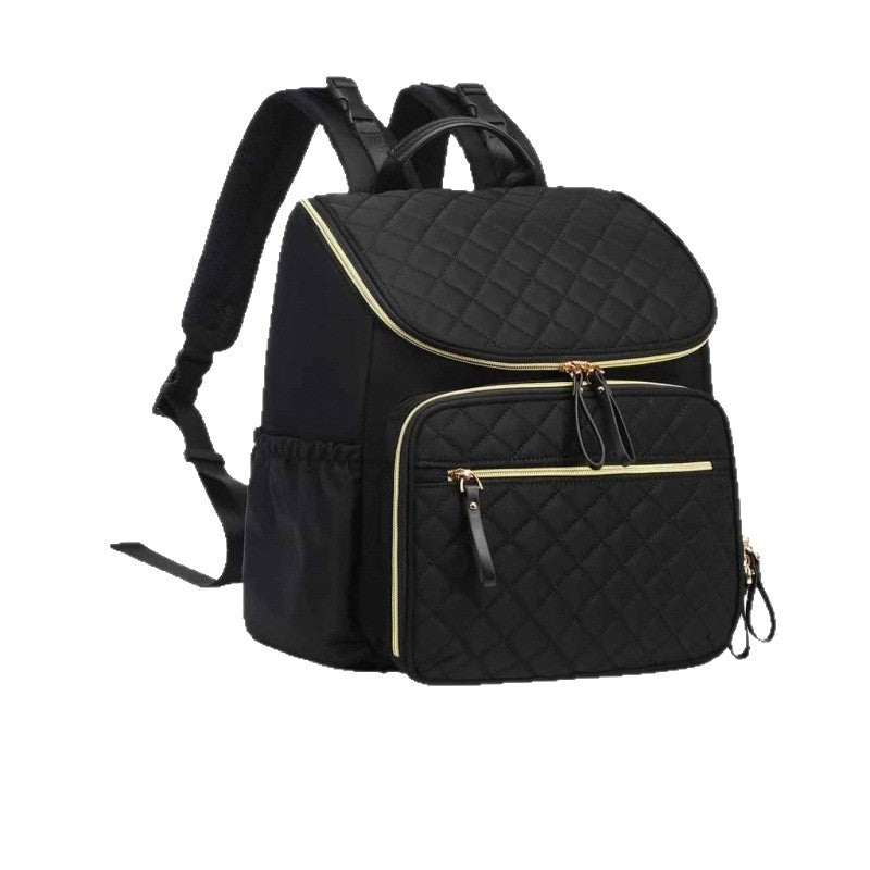 Quilted Multi-Pocket Backpack Kalsten