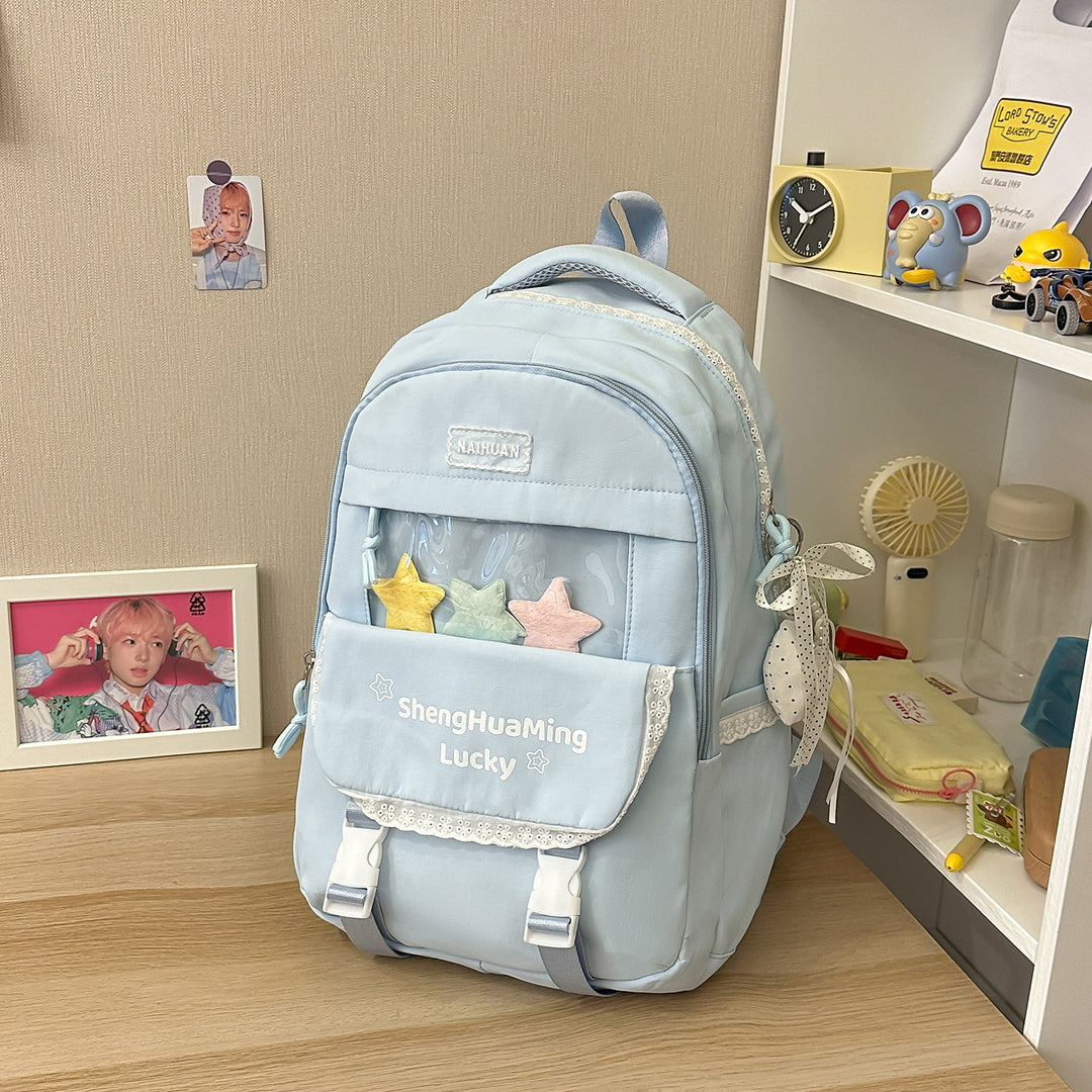 Transparent Window Backpack Kalsten