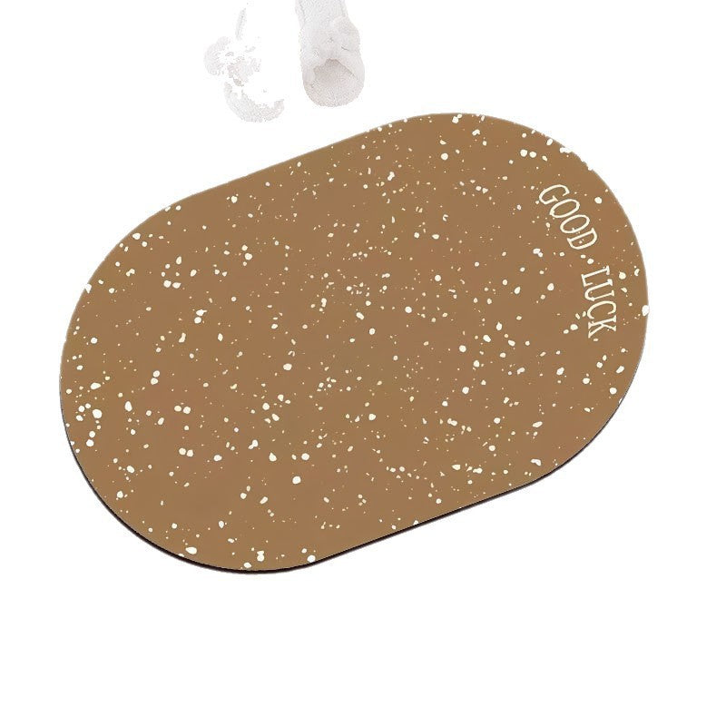 Stylish Motivational Bath Mat