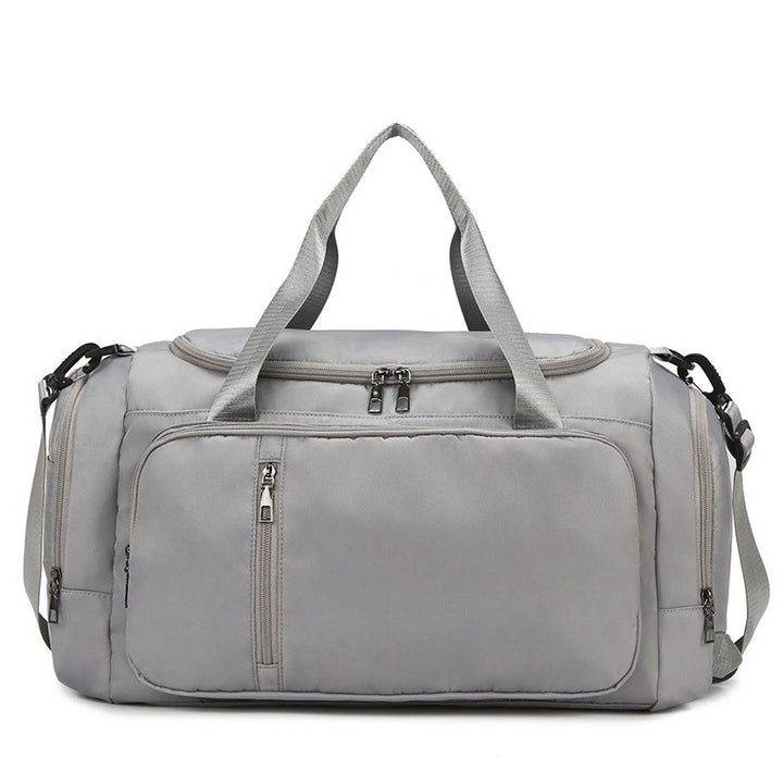 Travel bag with versatile storage and robust zippers Kalsten