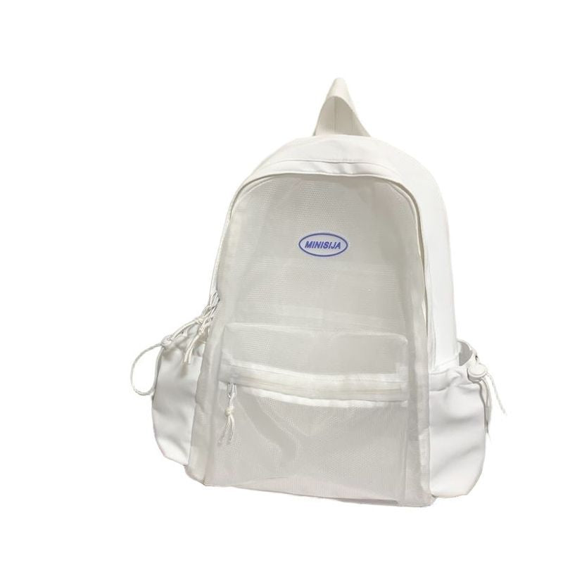 Transparent Mesh Backpack Kalsten