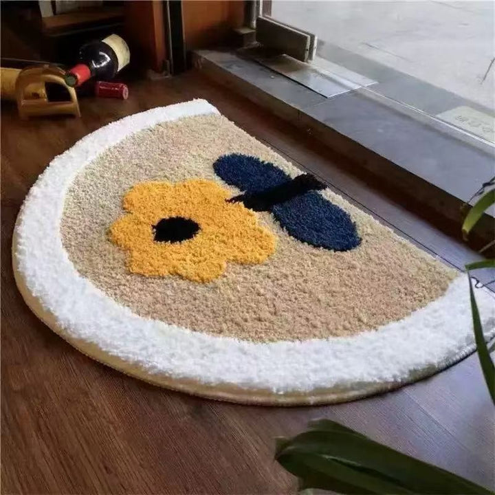 Cute Cat-Themed Bathroom Mat