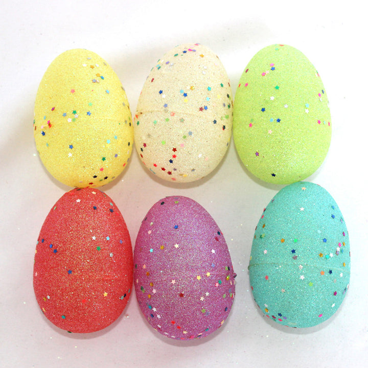 Decorative Sparkling Easter Egg Set Kalsten