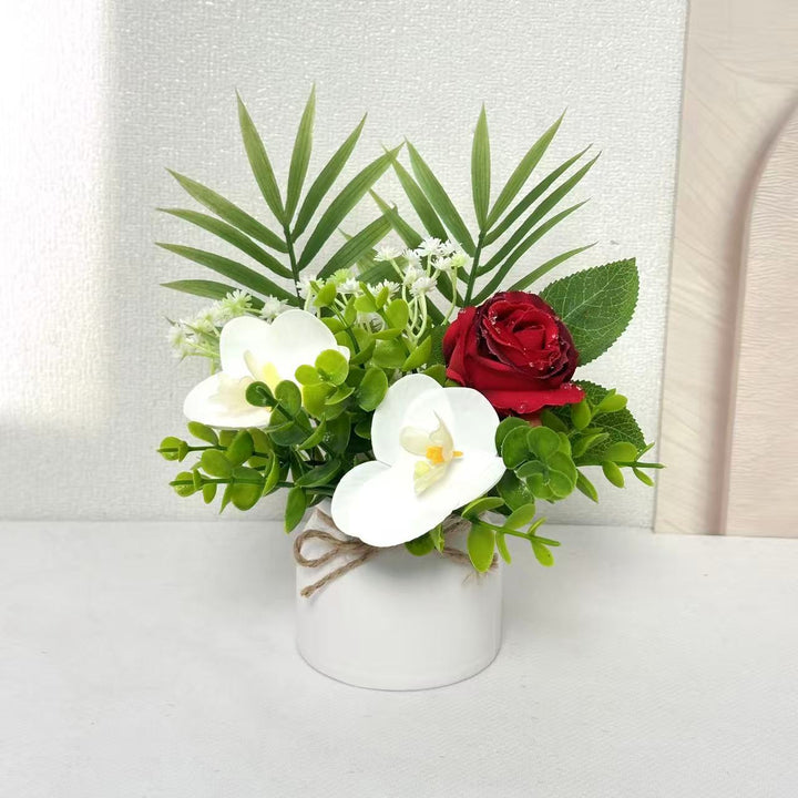 Faux Floral Centerpiece
