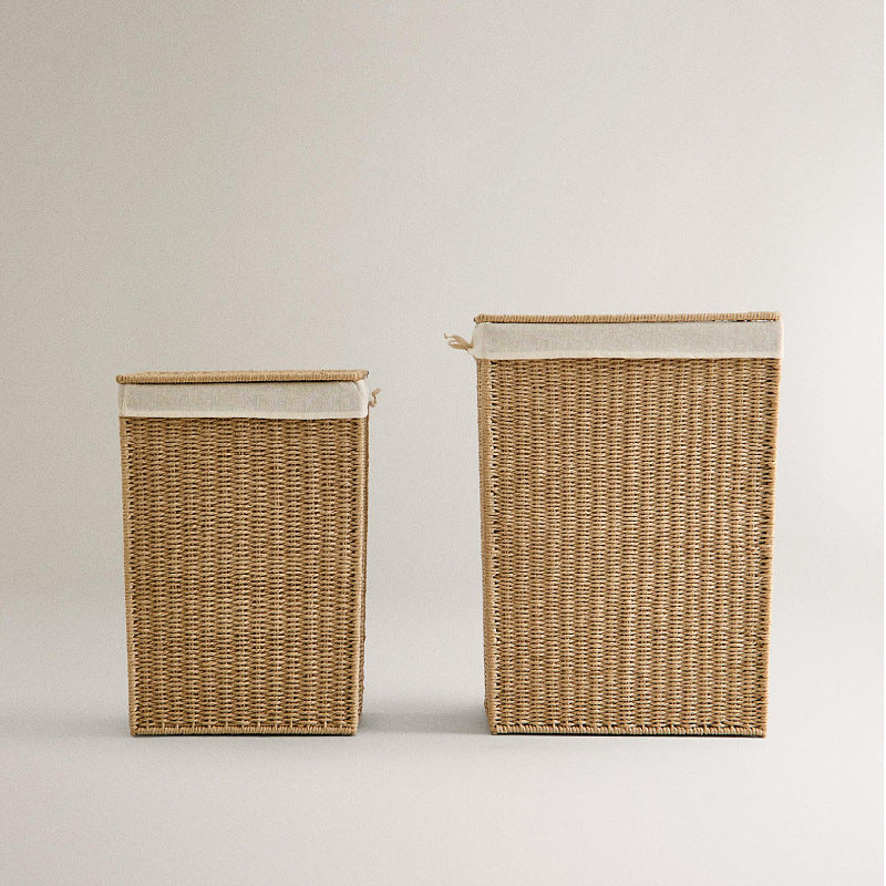 High-quality laundry basket made of natural wicker Kalsten