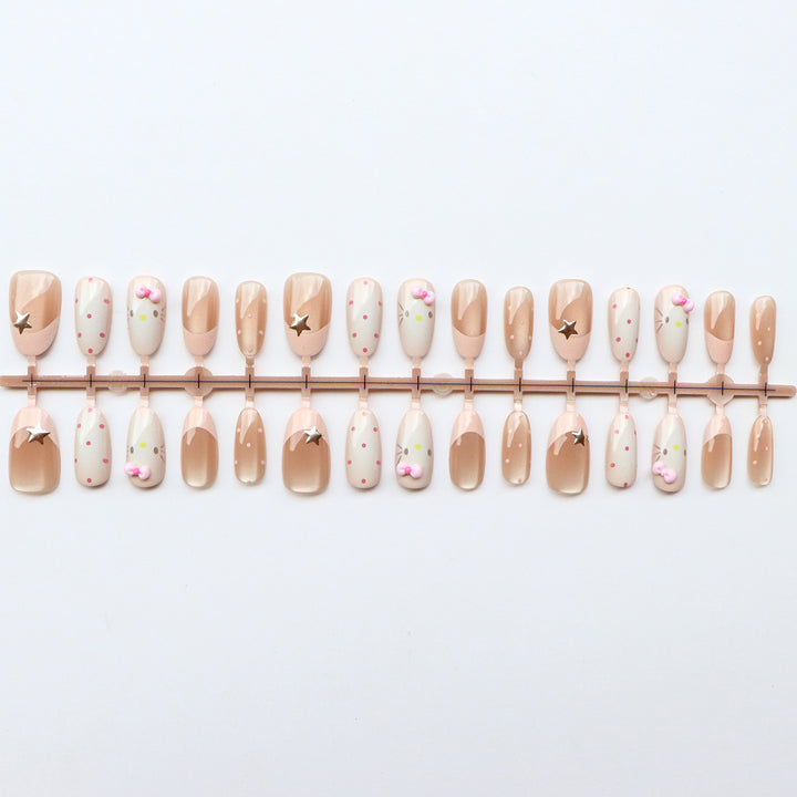 Character-Embellished Press-On Nail Set