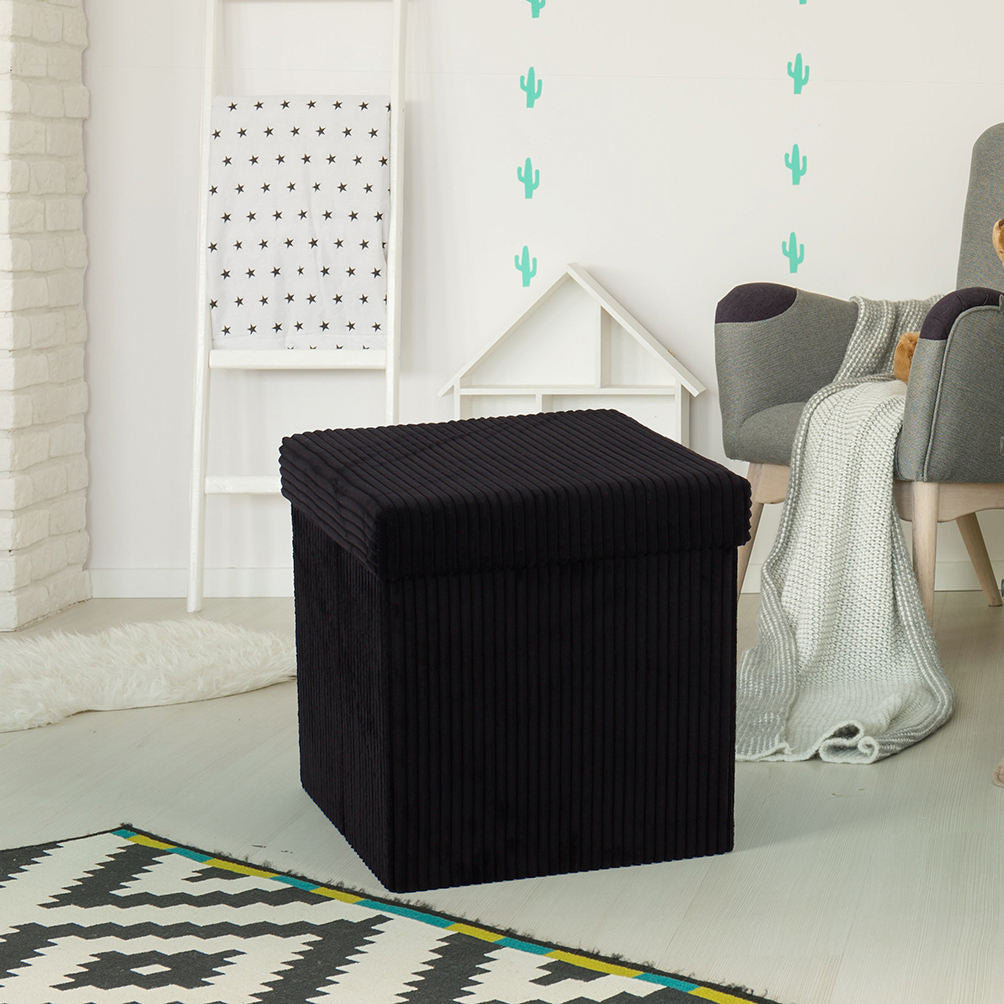 Plush Storage Ottoman Kalsten