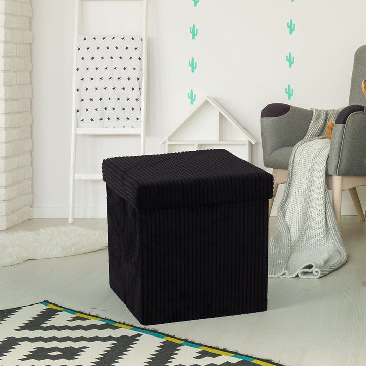 Plush Storage Ottoman Kalsten