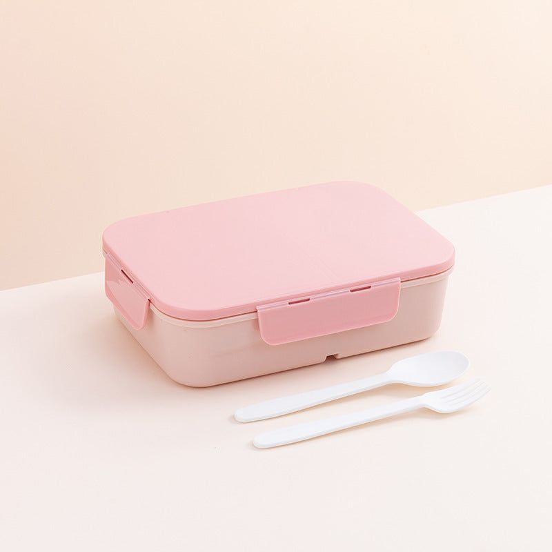 Multi-Layer Bento Lunch Box with Cutlery