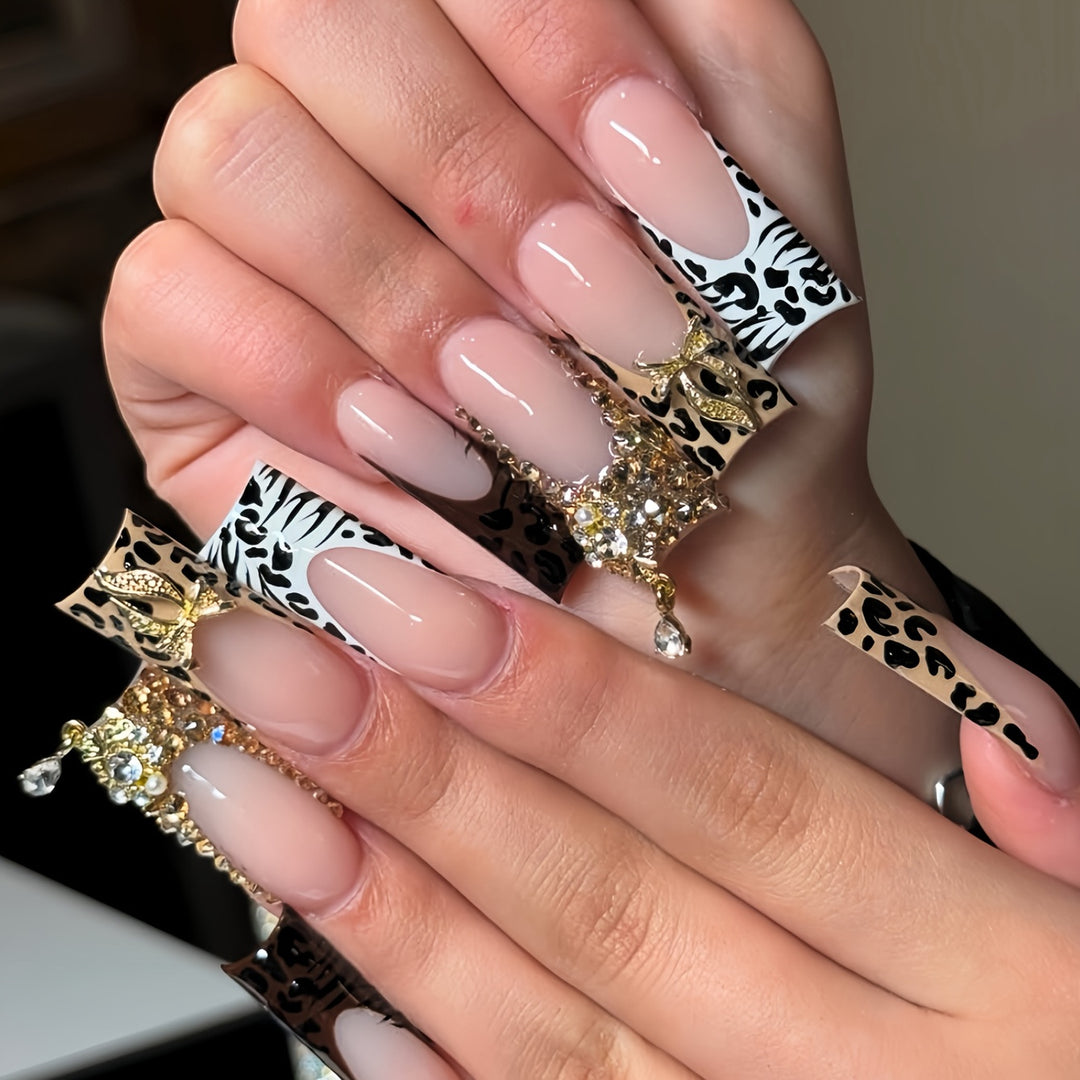 Luxury Embellished Press-On Nail Set Kalsten