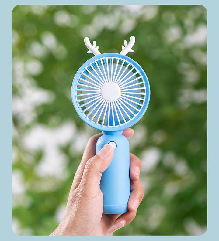 Unisex Portable Hand Fan with special Animal design Kalsten