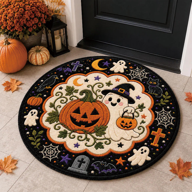 Horror Round Area Rug