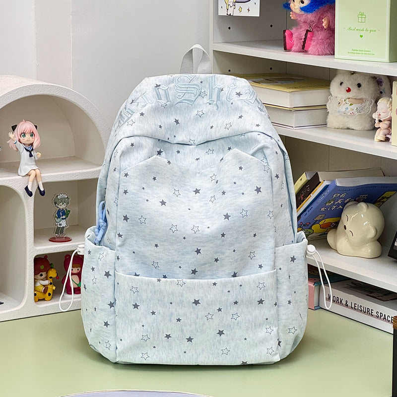 Stylish Star-Embellished Backpack Kalsten 1791205779