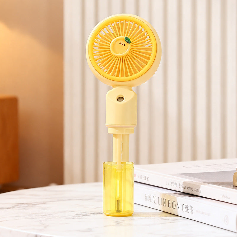 Ladies portable mini fan with integrated spray function Kalsten