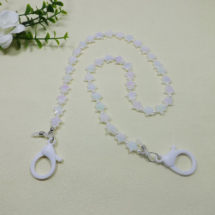 Glasses strap made of transparent resin Kalsten