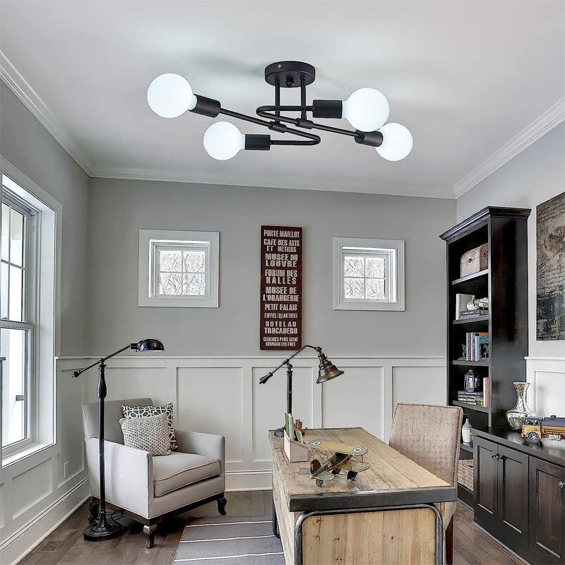 Modern Industrial Chandelier