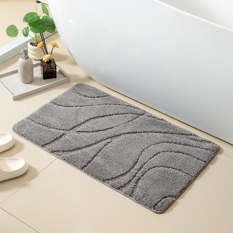 Luxurious Textured Bath Mat Kalsten