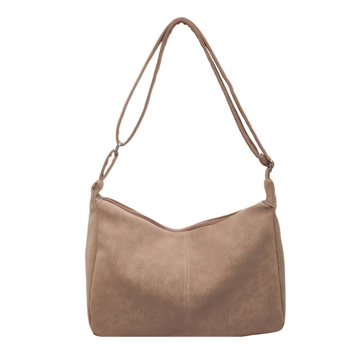 WoSoft Textured Faux Leather Hobo Bag Kalsten