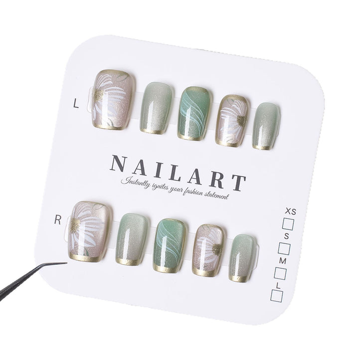 Stylish Press-On Nail Kit