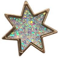 Decorative Crystal Star Brooch Kalsten