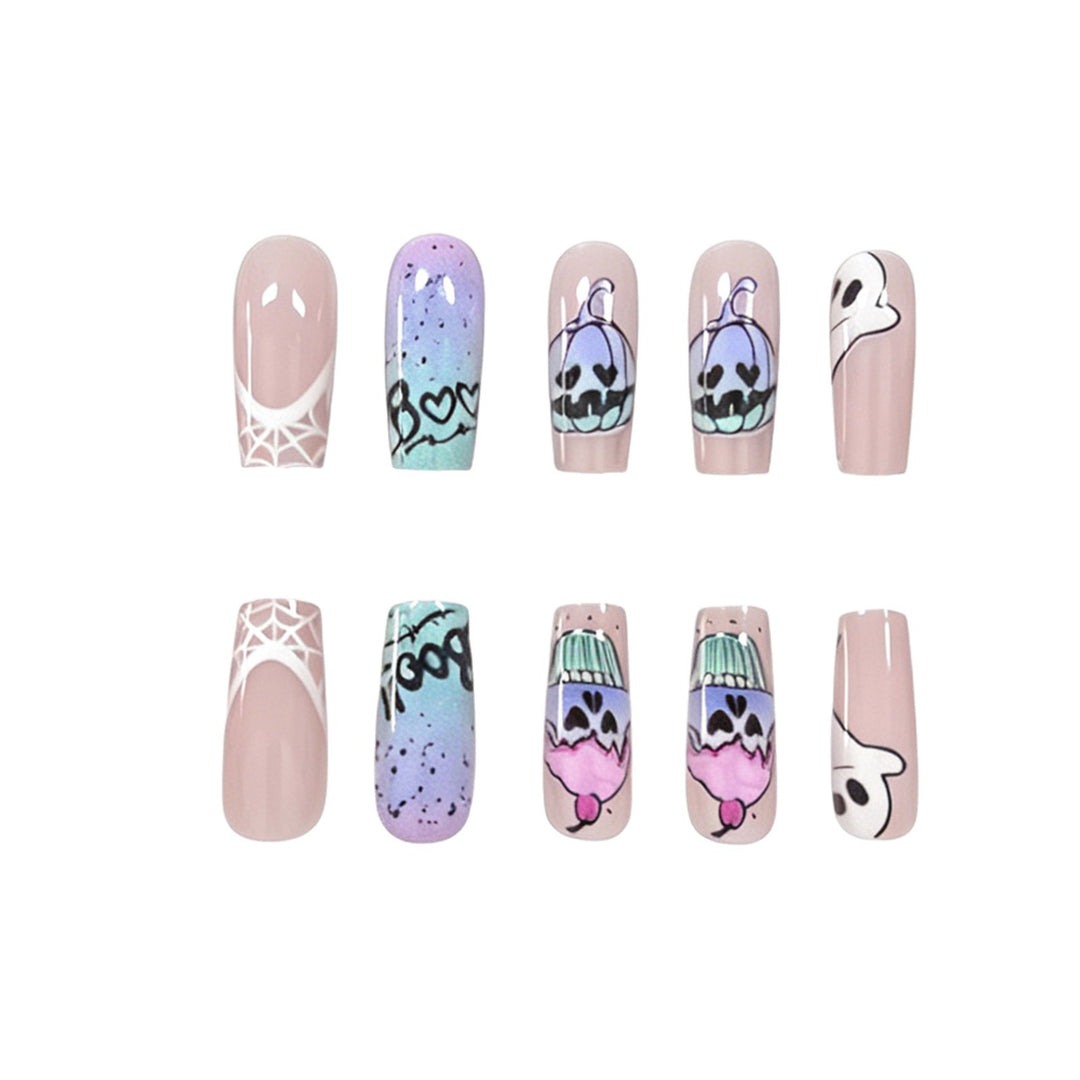 Artistic Halloween-Themed Nail Art Extensions Kalsten 1789915354
