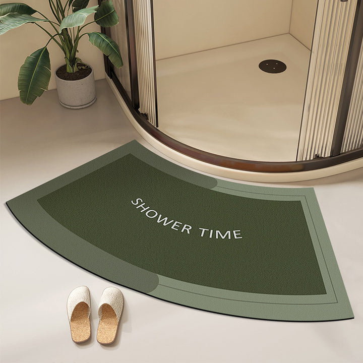Curved Non-Slip Shower Bath Mat