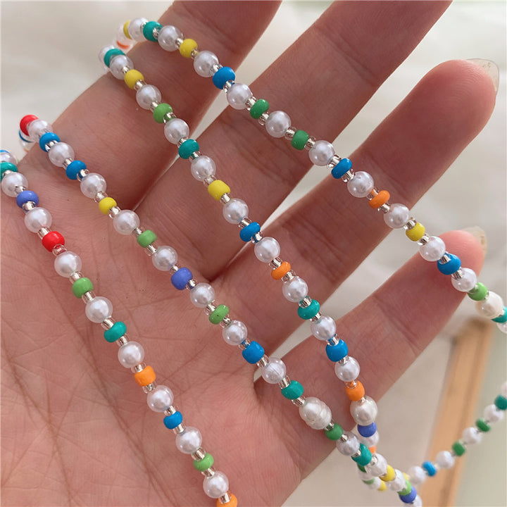 Colorful Beaded Kalsten Necklace