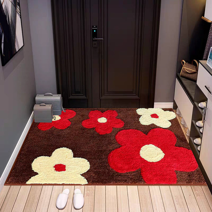 Stylish Floral Patterned Area Rug Kalsten