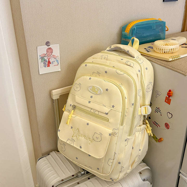 Cute Character-Printed Casual Backpack Kalsten