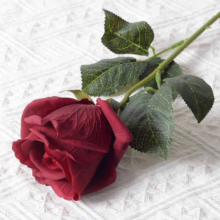 Artificial Silk Rose Flower Decoration