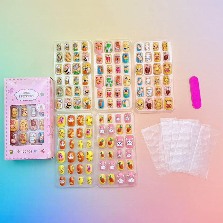 Creative Cartoon Nail Art Sticker Set Kalsten