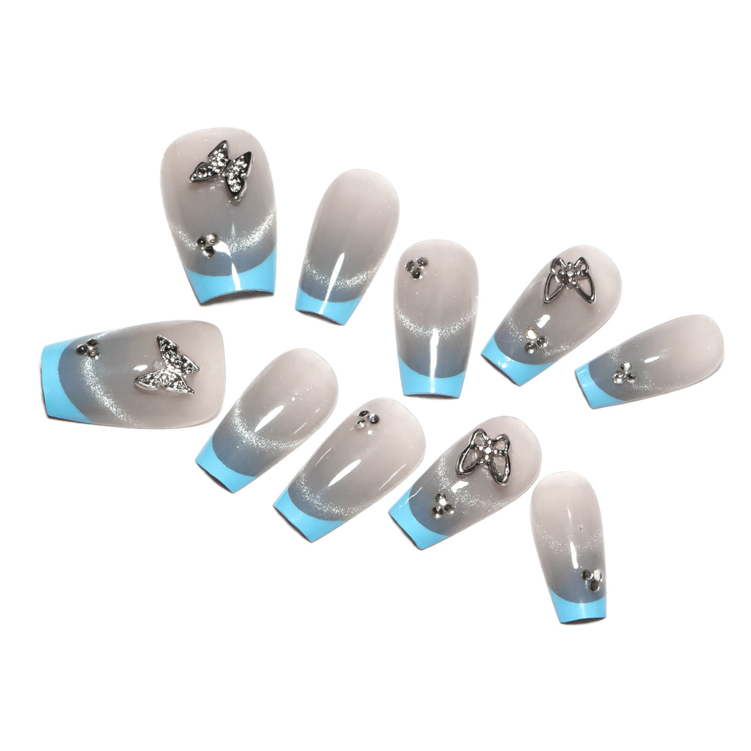 Artificial nail art with modern accents Kalsten