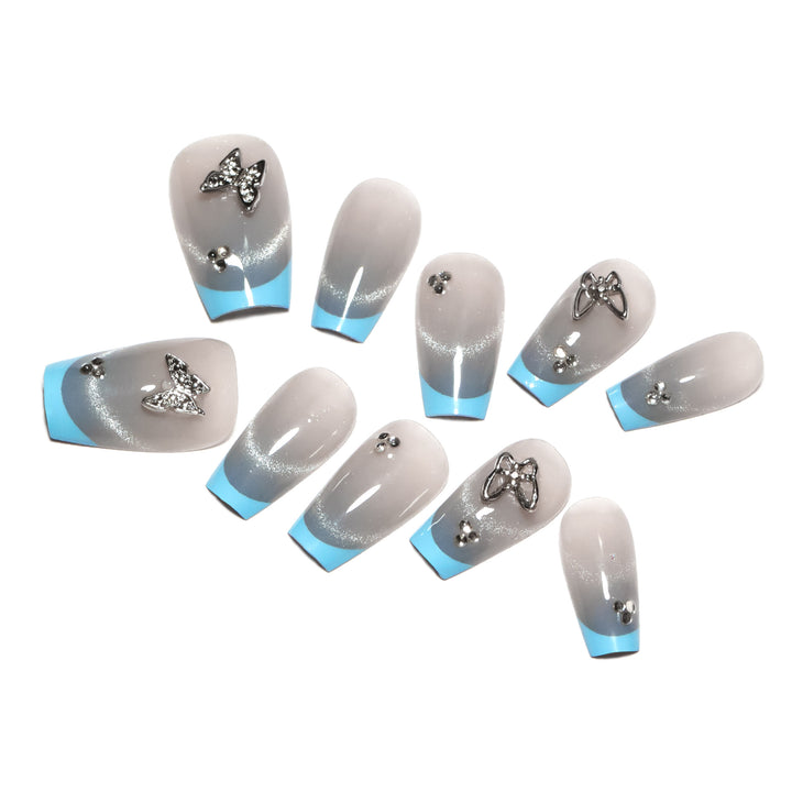 Artificial nail art with modern accents Kalsten
