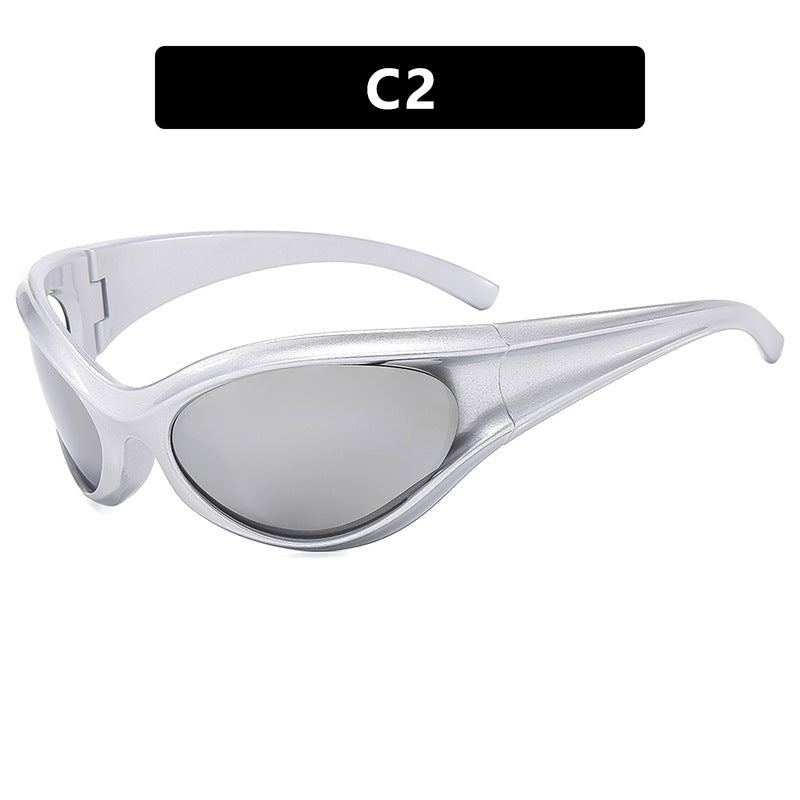 Women sporty sunglasses with aerodynamic design Kalsten