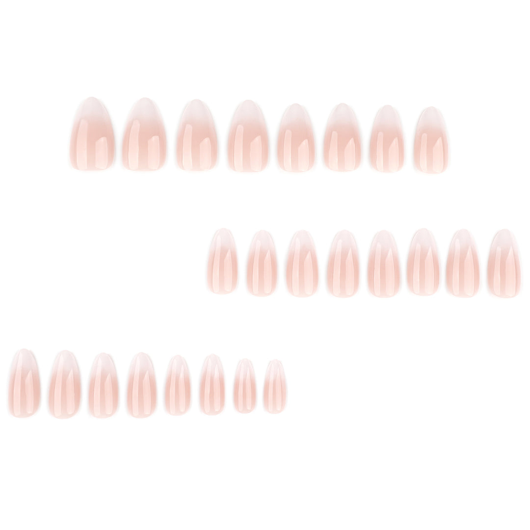 Artful stiletto nails with an elegant gradient and high gloss Kalsten