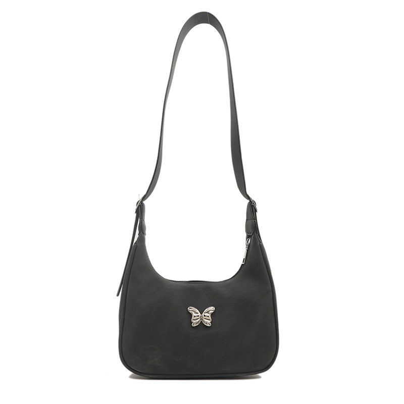 Suede Shoulder Bag