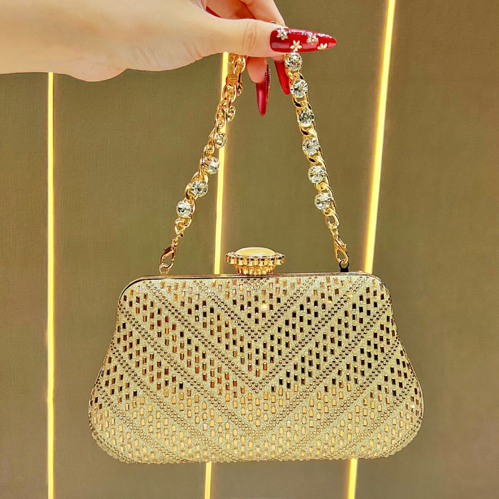 Glamorous Decorative Evening Handbag