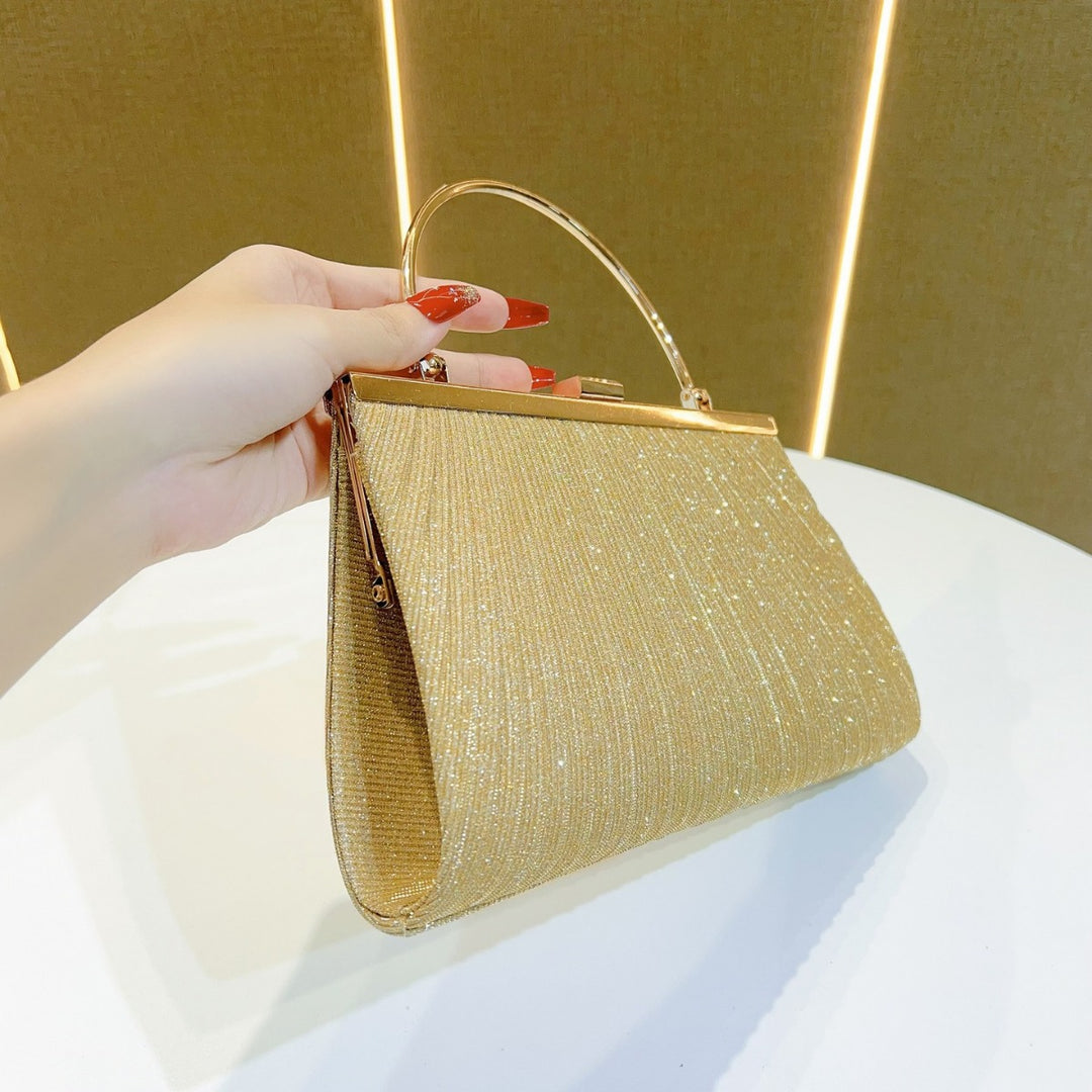 Pleated Evening Handbag