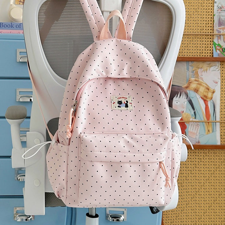 Cute Polka-Dot Backpack Kalsten
