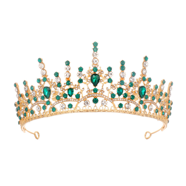 Women Elegant Tiara with Sparkling Crystals Kalsten