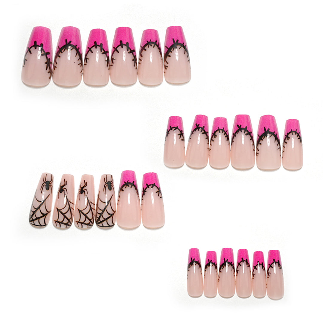 Gothic Press-On Nail Art Set